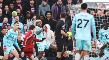 تعادل مثير.. بيرنلي يخطف نقطة ثمينة من ليفربول في الدوري الإنجليزي